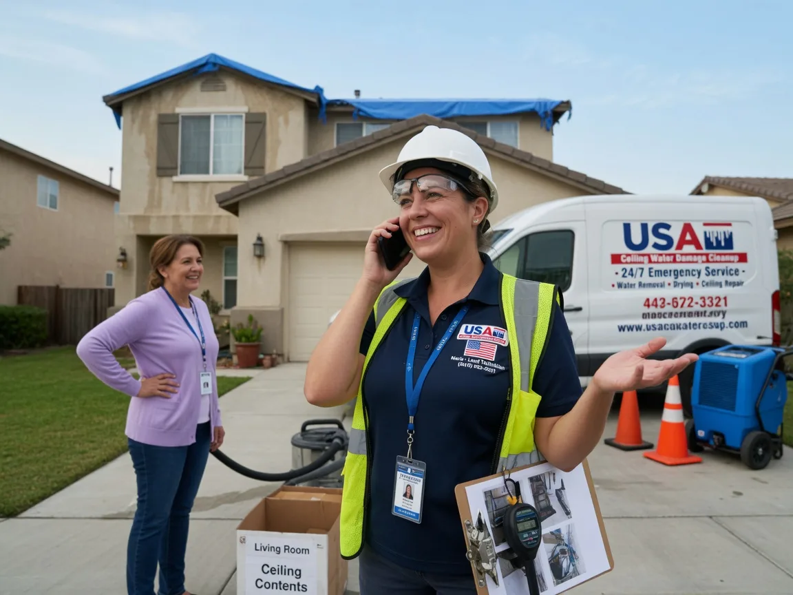 Ceiling Water Damage Restoration Batesland, SD FAQs